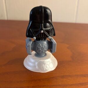 Mini Disney Black and Gray Darth Vader Action Figure McDonald’s toy